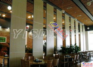 青岛即墨温泉酒店会议室宴会厅活动隔断设计安装,板材样式多样,英仕达为您免费上门