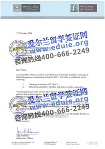 喜报丨2019年爱尔兰大学offer雨来袭